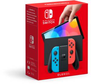 Nintendo Switch Console OLED Red/Blue